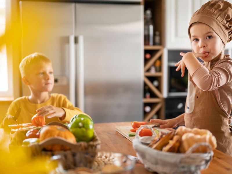 Which ready-to-cook foods are suitable for children